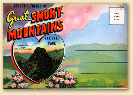 Early postcard from the Smokies